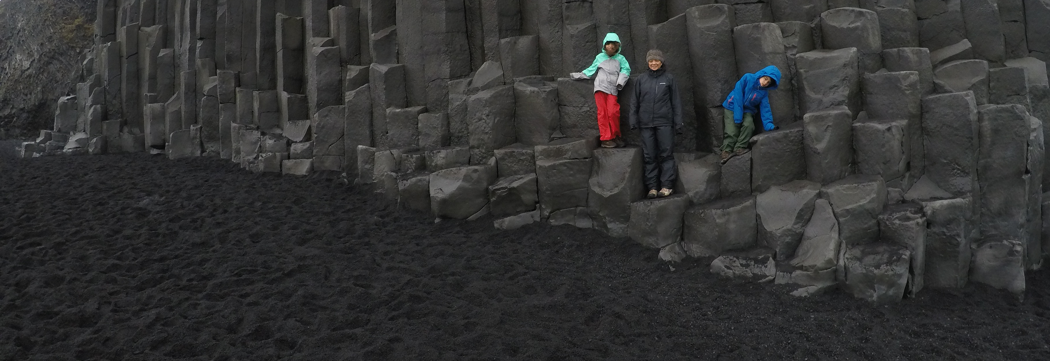 Family in Iceland